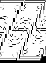 Round Electrical Box Cover: Brass